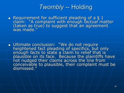 Enforcement Aspects of American Antitrust Law Prof. Joseph P. Bauer