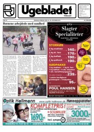 Slagter Specialiteter - Ugebladet for Tinglev