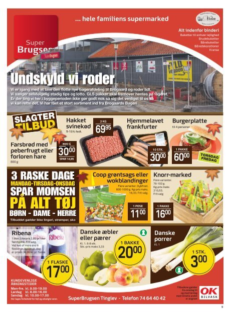 Slagter Specialiteter - Ugebladet for Tinglev