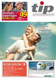 Stockholm Kopenhagen flyniki.com - tip - Travel Industry Professional