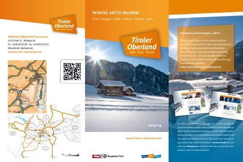 Prospekt Winter Aktiv (5.5 MB) - Tiroler Oberland