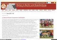 Reiten in Berlin und Brandenburg: 12.Titanen der Rennbahn ...