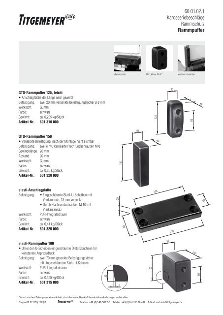 Katalog - Titgemeyer