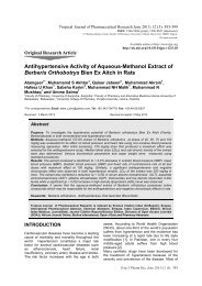 Antihypertensive Activity of Aqueous-Methanol Extract of Berberis ...