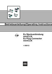 Betriebsanleitung/Operating Instructions - R. STAHL