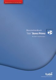 Sono Primo für Communicator - Benutzerhandbuch - Tobii