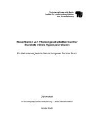 Diplomarbeit Körth - Fakultät VI Planen Bauen Umwelt - TU Berlin