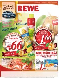 NUR MONTAG! - REWE Beckum