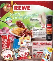 NUR MONTAG! - REWE Beckum