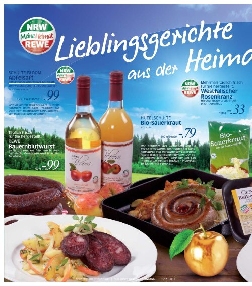 NUR MONTAG! - REWE Beckum