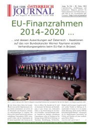 EU-Finanzrahmen 2014-2020 … - Österreich Journal