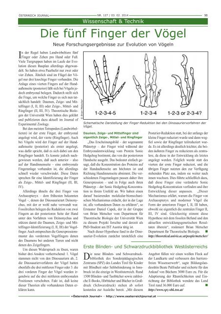 1914–2014« - Österreich Journal