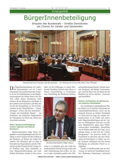 Tirol hat gewählt - Österreich Journal