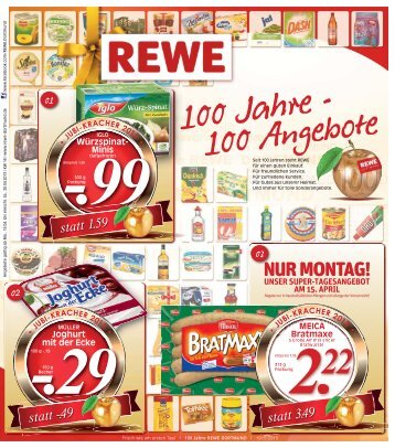 NUR MONTAG! - REWE Beckum