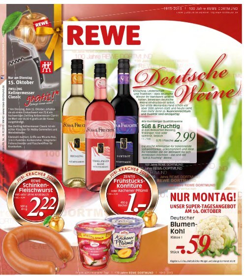 gratis!* - REWE Beckum