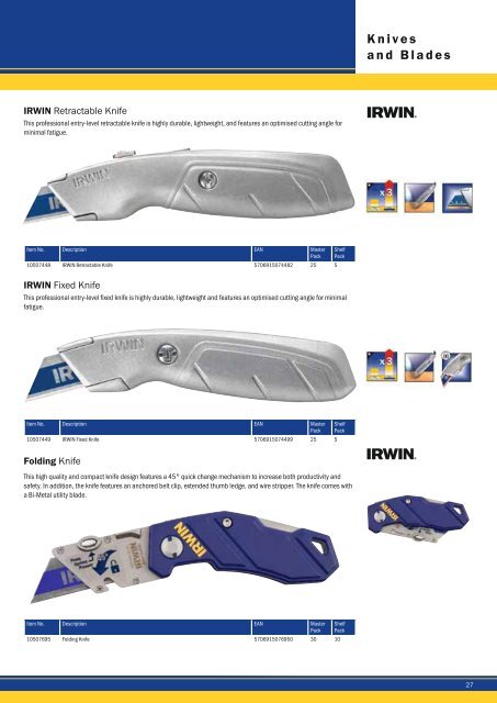 PRODUCT CATALOGUE FEBRUARY 2011 - ToolsZone.ro