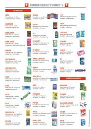 TOOTHFRIENDLY PRODUCTS