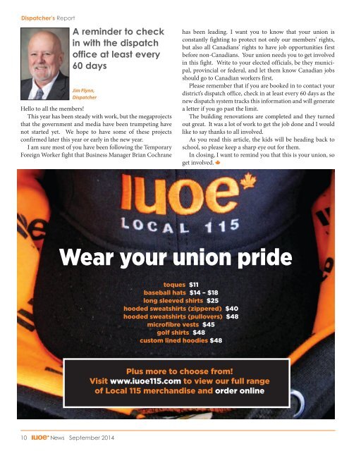 IUOE News September 2014