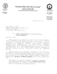 Settlement Letter - New Jersey Division of Consumer Affairs