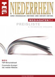 Preisliste - TOP-Magazin Niederrhein