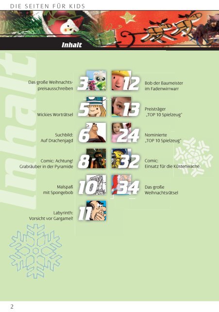 Magazin 2008 - TOP 10 Spielzeug