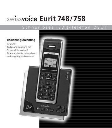 Eurit 748/758 - Strahlungsarme Telefone Esnord Gesundes ...
