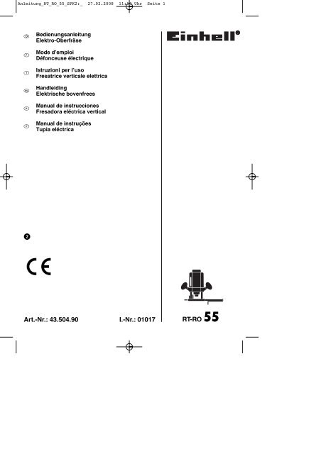 CERTIFICADO DE GARANTÍA - Einhell