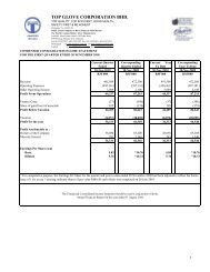 1Q2011 financial results.pdf - Top Glove