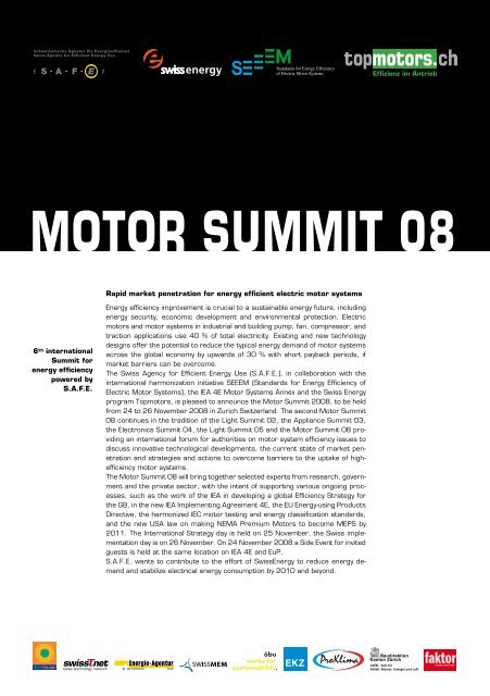 MOTOR SUMMIT 08 - Topmotors