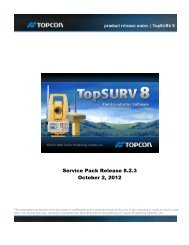 TopSURV 8.2.3 Release Notes - ToppTopo A/S