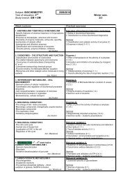 BIOCHEMISTRY 2009/2010 Year of education: 2nd Winter sem ...