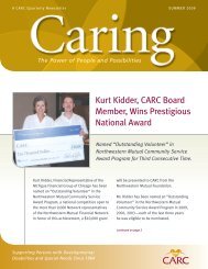 Kurt Kidder, CARC Board Member, Wins Prestigious National Award