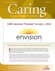 Summer 2010 - Envision Unlimited