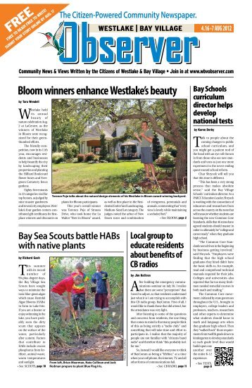 Bloom winners enhance Westlake's beauty - Westlake | Bay Village ...