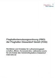 Flughafenbenutzungsordnung (FBO) der Flughafen DÃ¼sseldorf ...