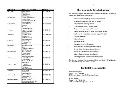 Jahresprogramm - Landkreis Neu-Ulm