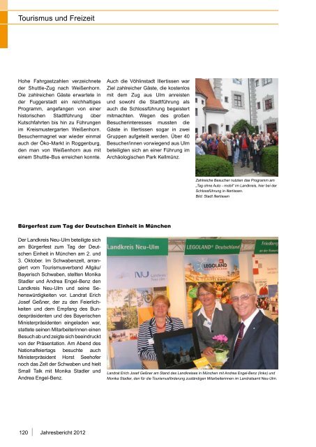 Jahresbericht 2012 - Landkreis Neu-Ulm