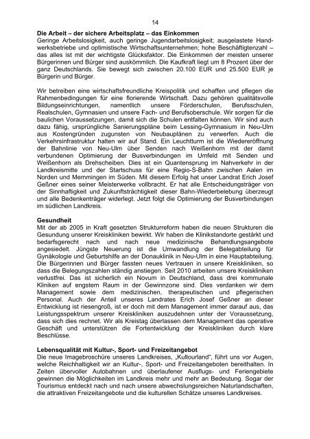 Sitzungsbericht 06.12.2013 - Landkreis Neu-Ulm