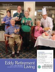 Eddy Retirement Living - Northeast Health