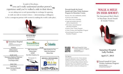 WALk A miLe in Her SHoeSÂ®: - Northeast Health