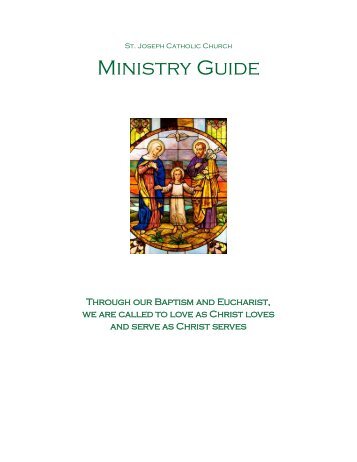 Ministry Guide 2012 - St. Joseph Parish