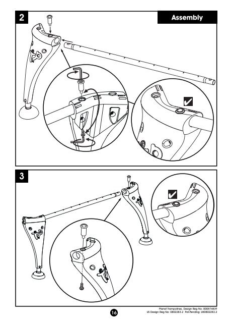 TP987 Pluto Planet Trampoline â INSTRUCTIONS ... - Eveil et jeux