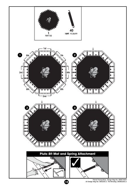 TP987 Pluto Planet Trampoline â INSTRUCTIONS ... - Eveil et jeux