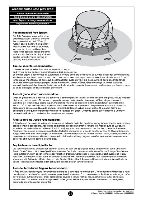 TP987 Pluto Planet Trampoline â INSTRUCTIONS ... - Eveil et jeux