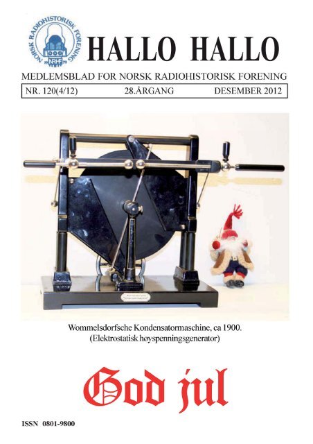 Garrard platespillere i Norge - Norsk Radiohistorisk Forening