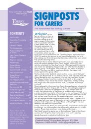 For CarerS - Torbay Care Trust