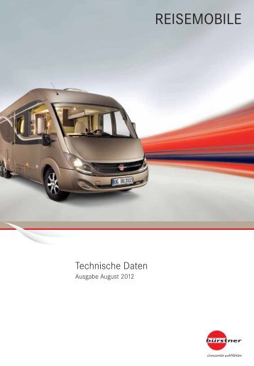 Technische Daten Reisemobile DE 2013 - Buerstner.com