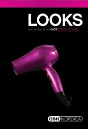 mini pro hair dryer 1000W fabulous - Torebrings