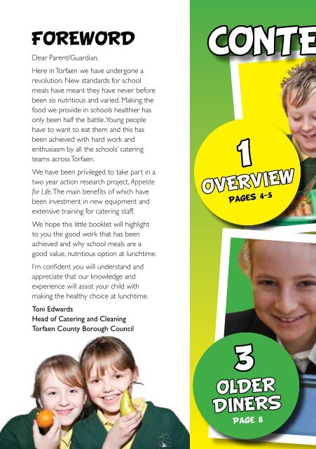 Gimme 5 School Meals Booklet