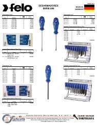 lista de precios - Tornigasa.com